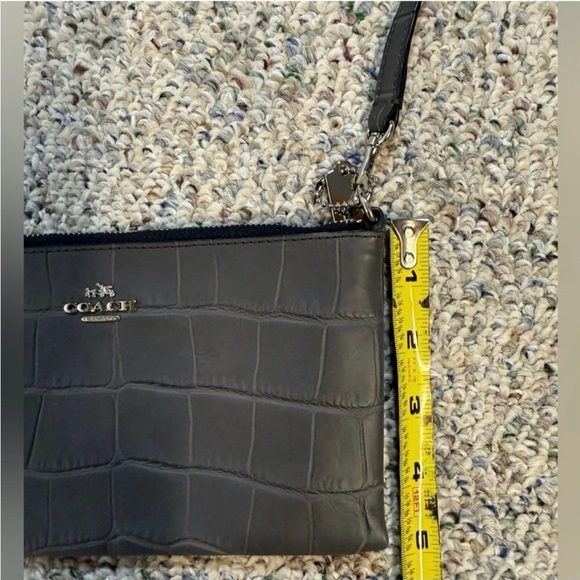 Dark Grey Coach Crossbody Bag - Picture 6 of 11